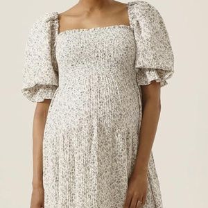 Nothing Fits But Kiko floral maternity dress